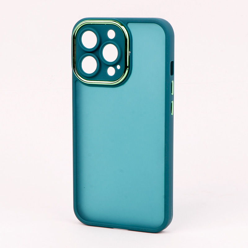 قاب PC متال ایرون مات محافظ لنزدار iPhone 13 Pro