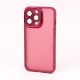 قاب PC آیفون iPhone 13 Pro متال ایرون پشت مات محافظ لنزدار