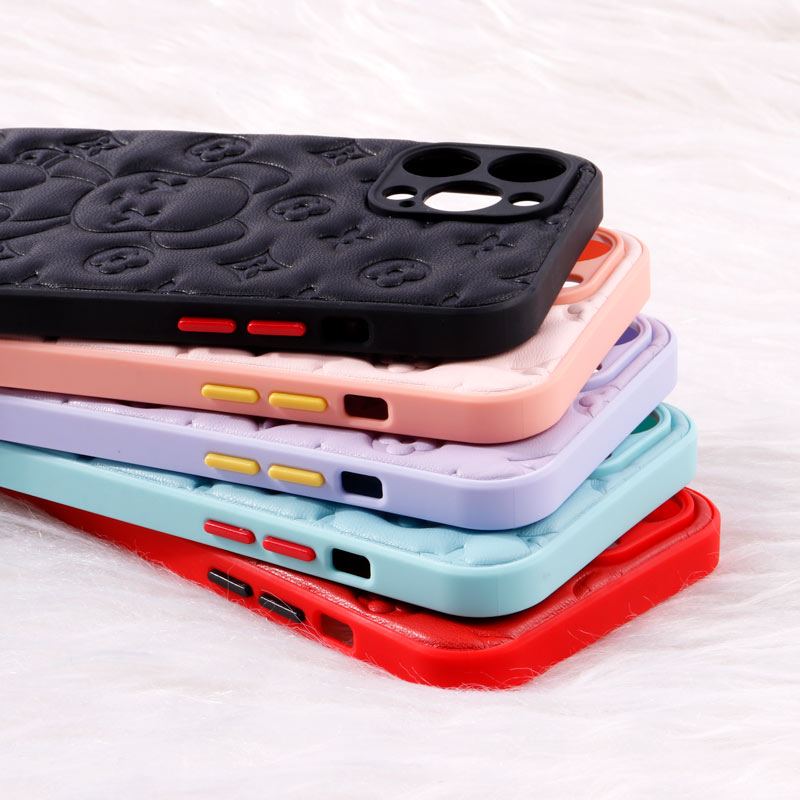 قاب چرمی پافر Ted محافظ لنزدار iPhone 13 Pro Max