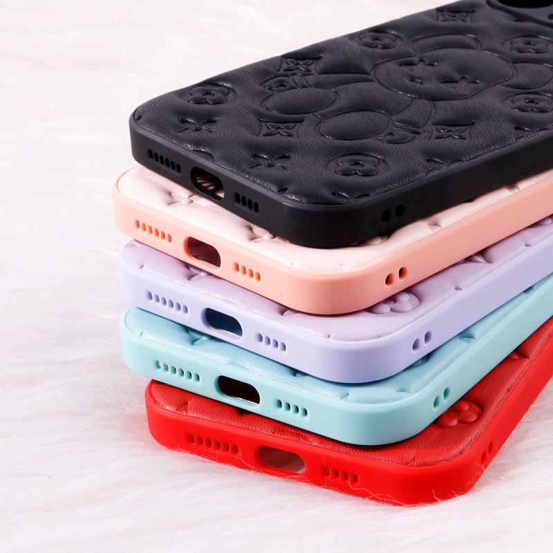 قاب چرمی پافر Ted محافظ لنزدار iPhone 13 Pro Max