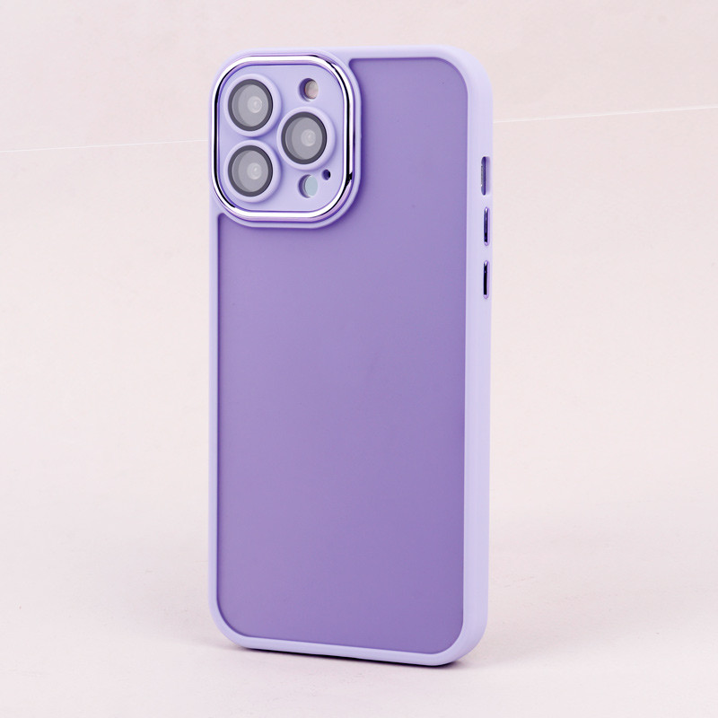 قاب PC متال ایرون مات محافظ لنزدار iPhone 13 Pro Max