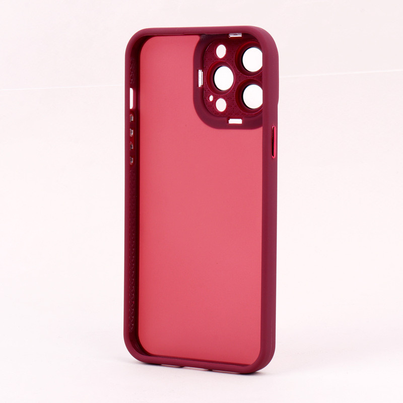قاب PC متال ایرون مات محافظ لنزدار iPhone 13 Pro Max
