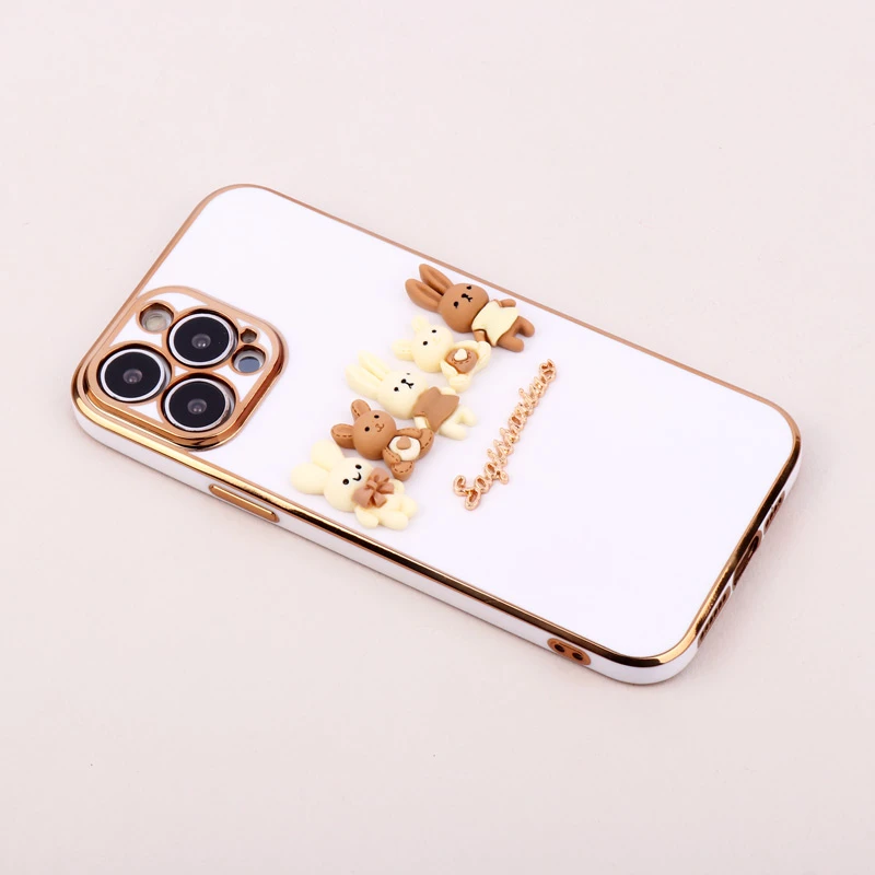 قاب عروسکی My Case Tedi محافظ لنزدار iPhone 13 Pro Max