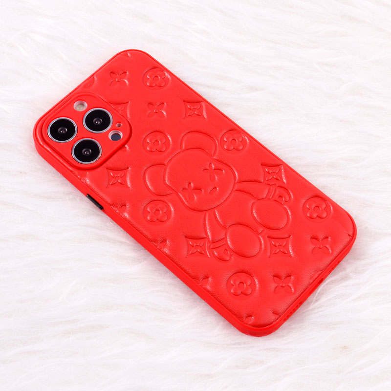 قاب چرمی پافر Ted محافظ لنزدار iPhone 13 Pro Max