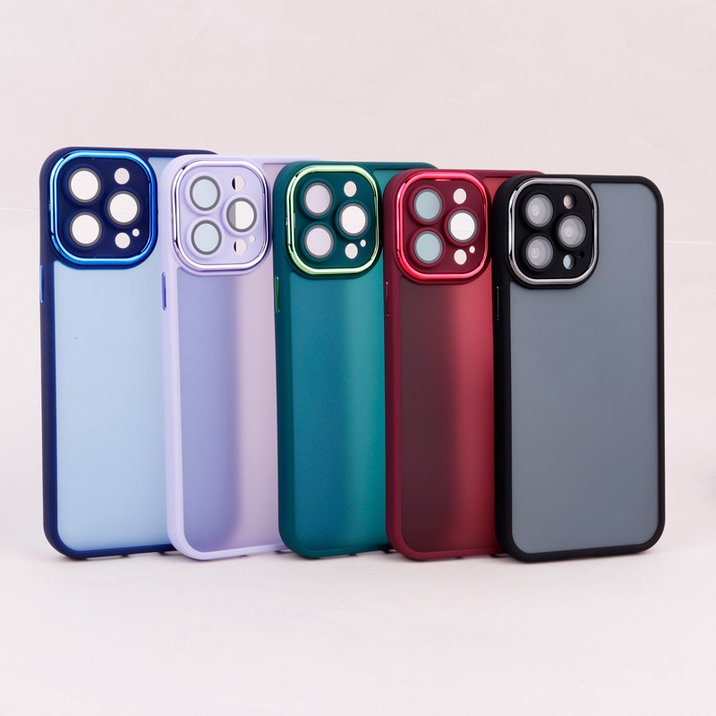 قاب PC متال ایرون مات محافظ لنزدار iPhone 13 Pro Max
