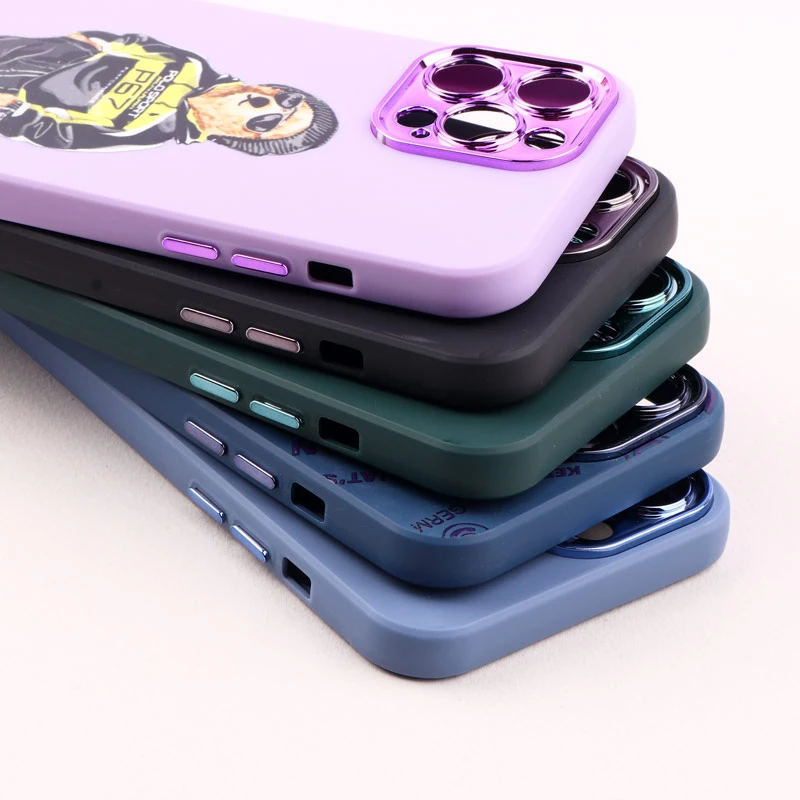 قاب آیفون iPhone 13 Pro Max متال ایرون فانتزی محافظ لنزدار