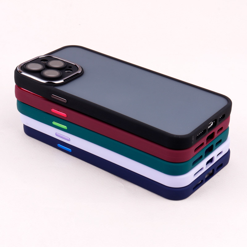 قاب PC متال ایرون مات محافظ لنزدار iPhone 13 Pro Max