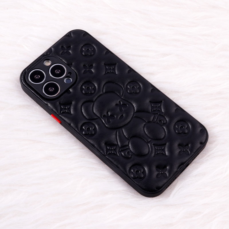 قاب چرمی پافر Ted محافظ لنزدار iPhone 13 Pro Max