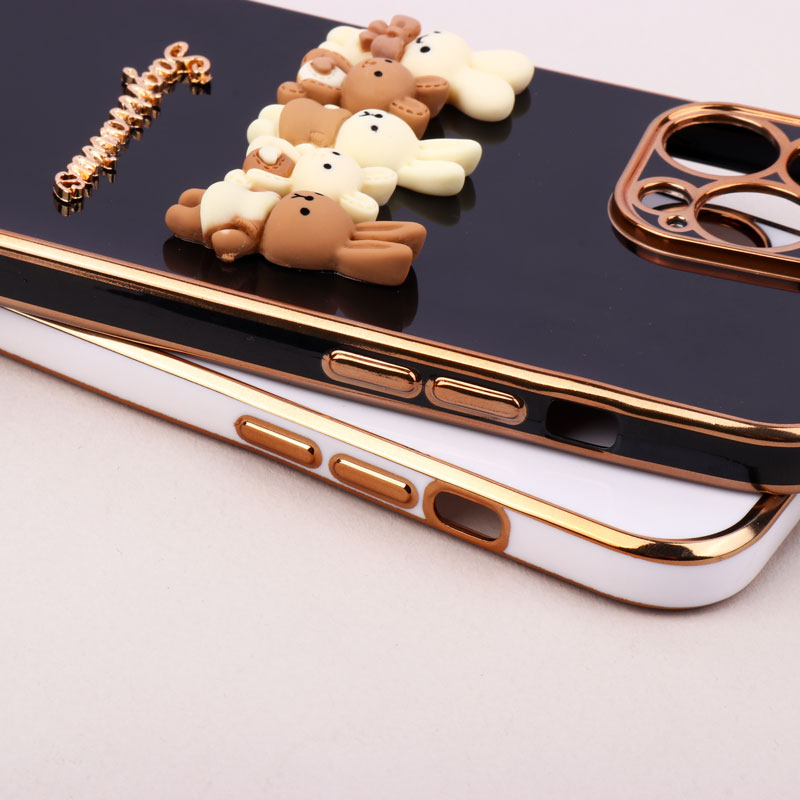 قاب عروسکی My Case Tedi محافظ لنزدار iPhone 13 Pro Max
