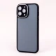 قاب PC آیفون iPhone 13 Pro Max متال ایرون پشت مات محافظ لنزدار