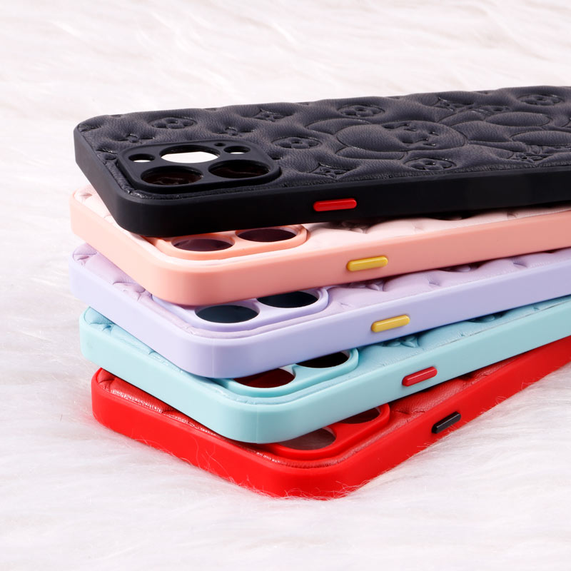 قاب چرمی پافر Ted محافظ لنزدار iPhone 13 Pro Max