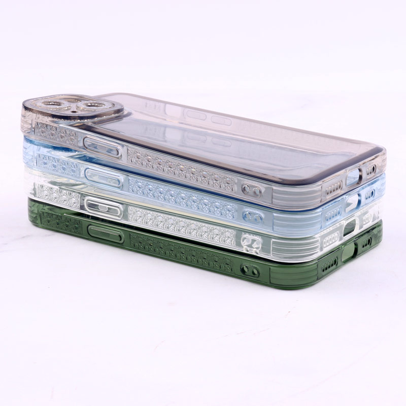 قاب ژله ای نگینی محافظ لنزدار iPhone 14