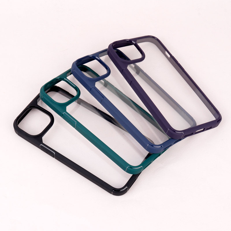 قاب ضد ضربه پشت شفاف Air Skin دور رنگی iPhone 14