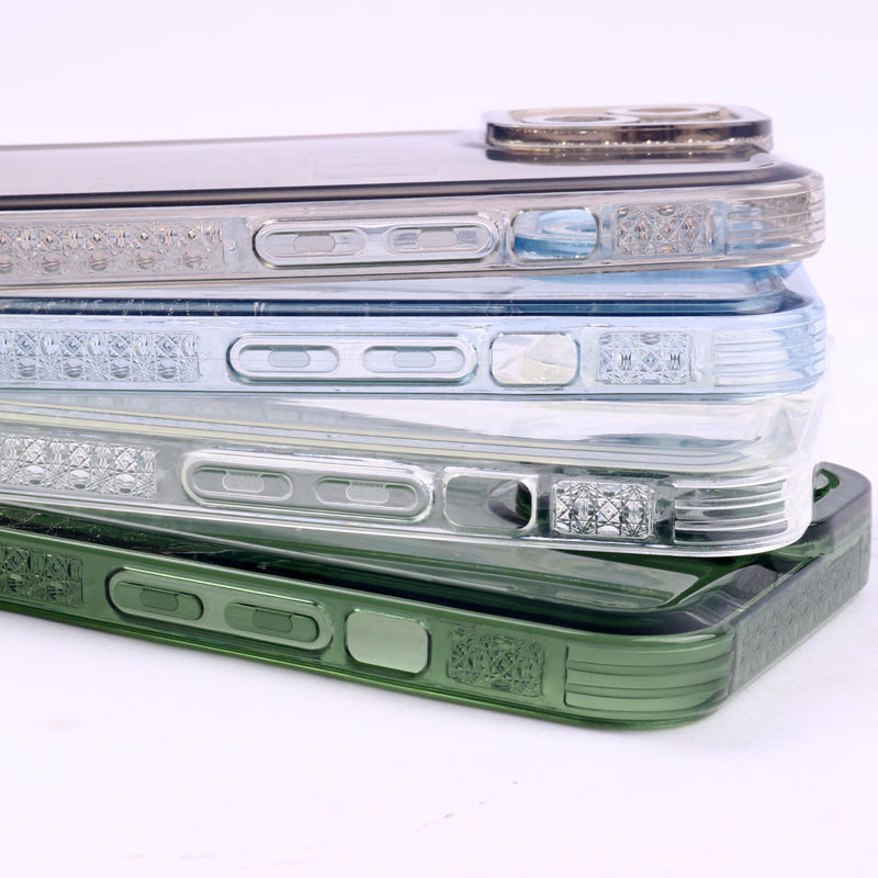 قاب ژله ای نگینی محافظ لنزدار iPhone 14