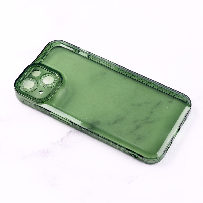 قاب ژله ای نگینی محافظ لنزدار iPhone 14