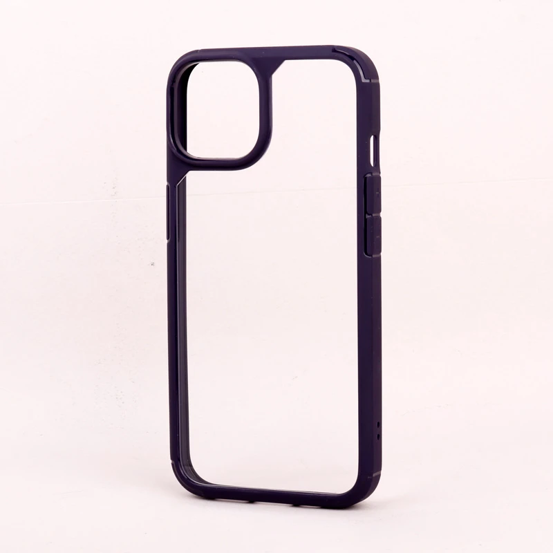 قاب ضد ضربه پشت شفاف Air Skin دور رنگی iPhone 14