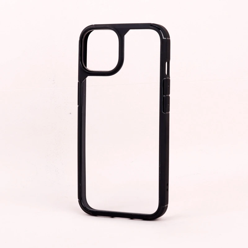 قاب ضد ضربه پشت شفاف Air Skin دور رنگی iPhone 14