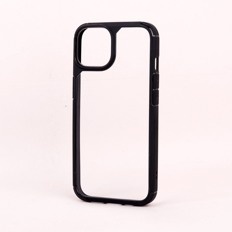 قاب ضد ضربه پشت شفاف Air Skin دور رنگی iPhone 14