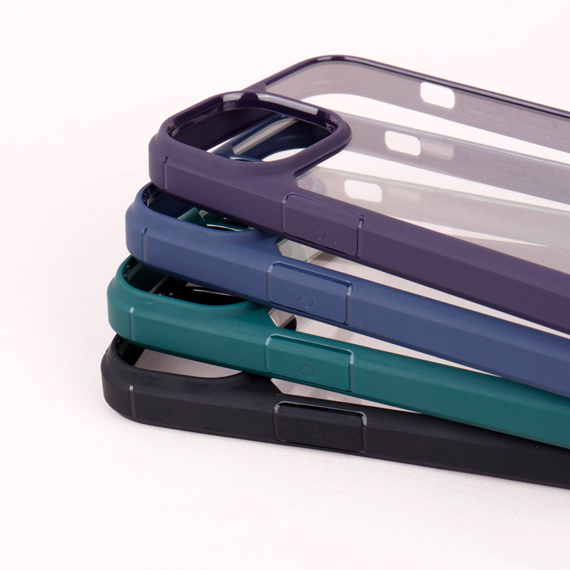 قاب ضد ضربه پشت شفاف Air Skin دور رنگی iPhone 14