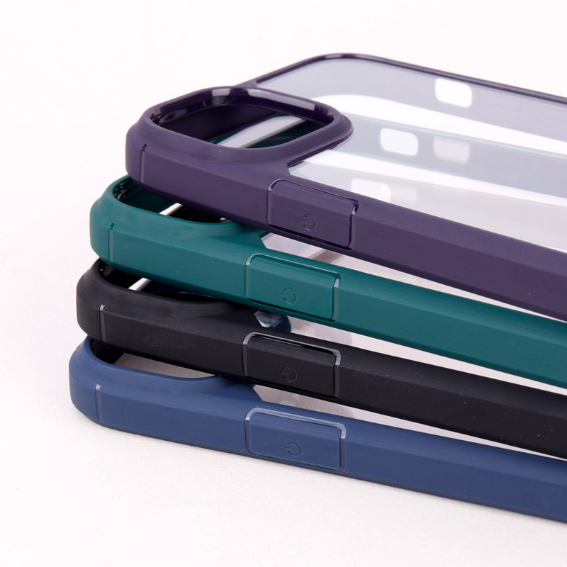 قاب ضد ضربه پشت شفاف Air Skin دور رنگی iPhone 14 Plus