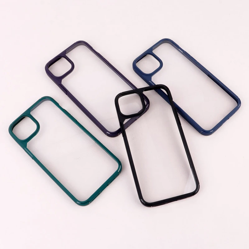 قاب ضد ضربه پشت شفاف Air Skin دور رنگی iPhone 14 Plus