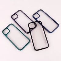 قاب ضد ضربه پشت شفاف Air Skin دور رنگی iPhone 14 Plus