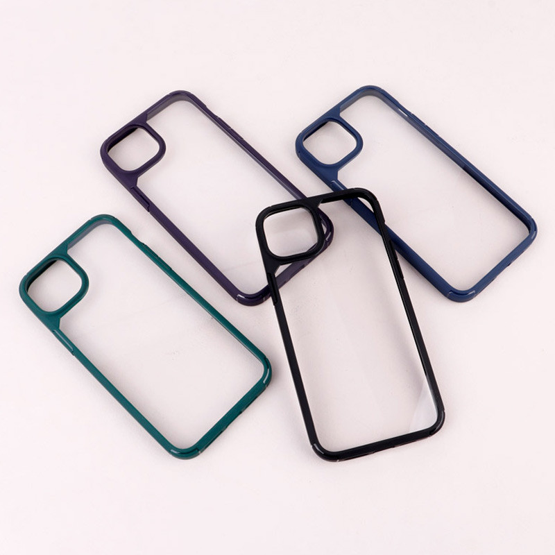 قاب ضد ضربه پشت شفاف Air Skin دور رنگی iPhone 14 Plus