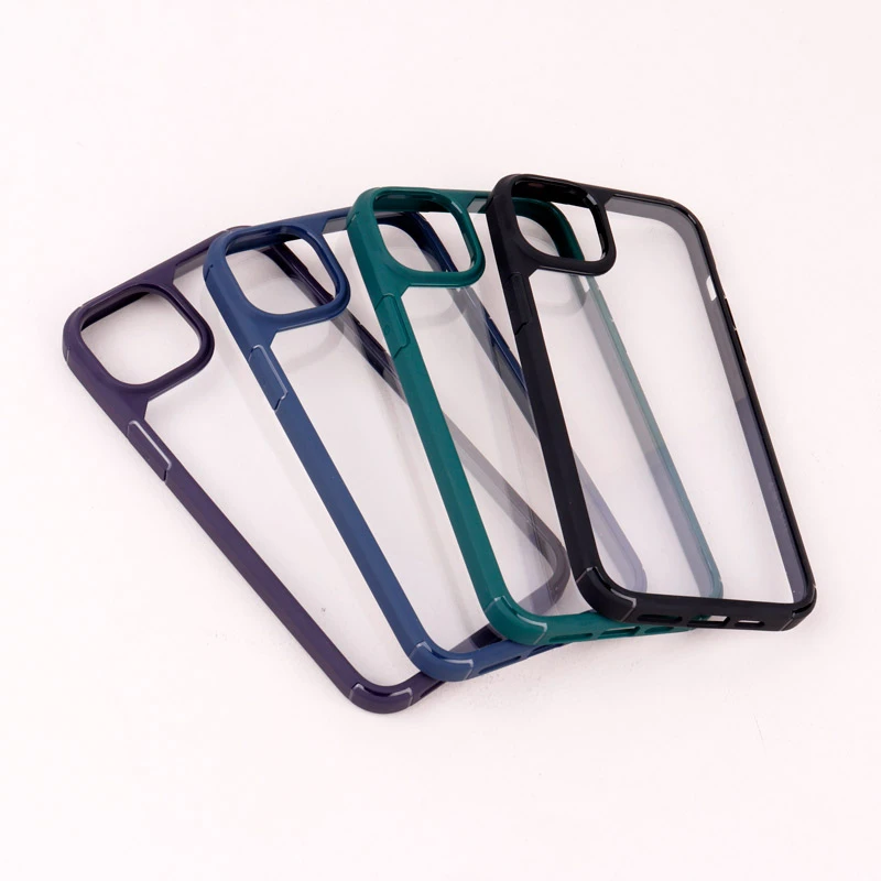 قاب ضد ضربه پشت شفاف Air Skin دور رنگی iPhone 14 Plus