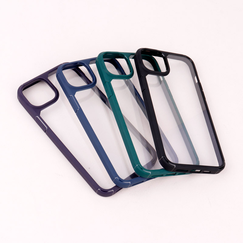 قاب ضد ضربه پشت شفاف Air Skin دور رنگی iPhone 14 Plus