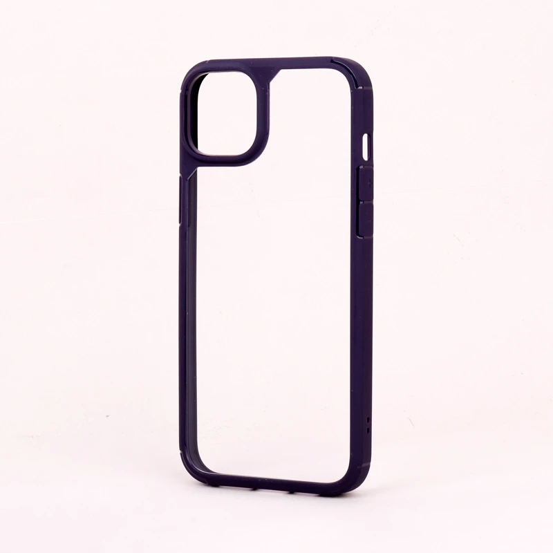 قاب ضد ضربه پشت شفاف Air Skin دور رنگی iPhone 14 Plus