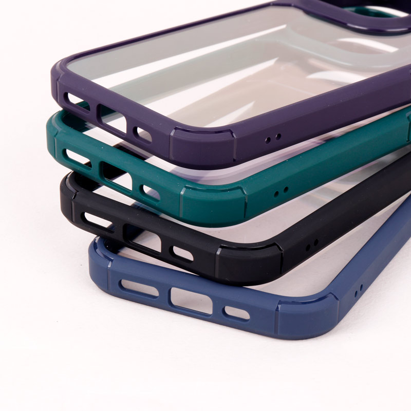 قاب ضد ضربه پشت شفاف Air Skin دور رنگی iPhone 14 Pro