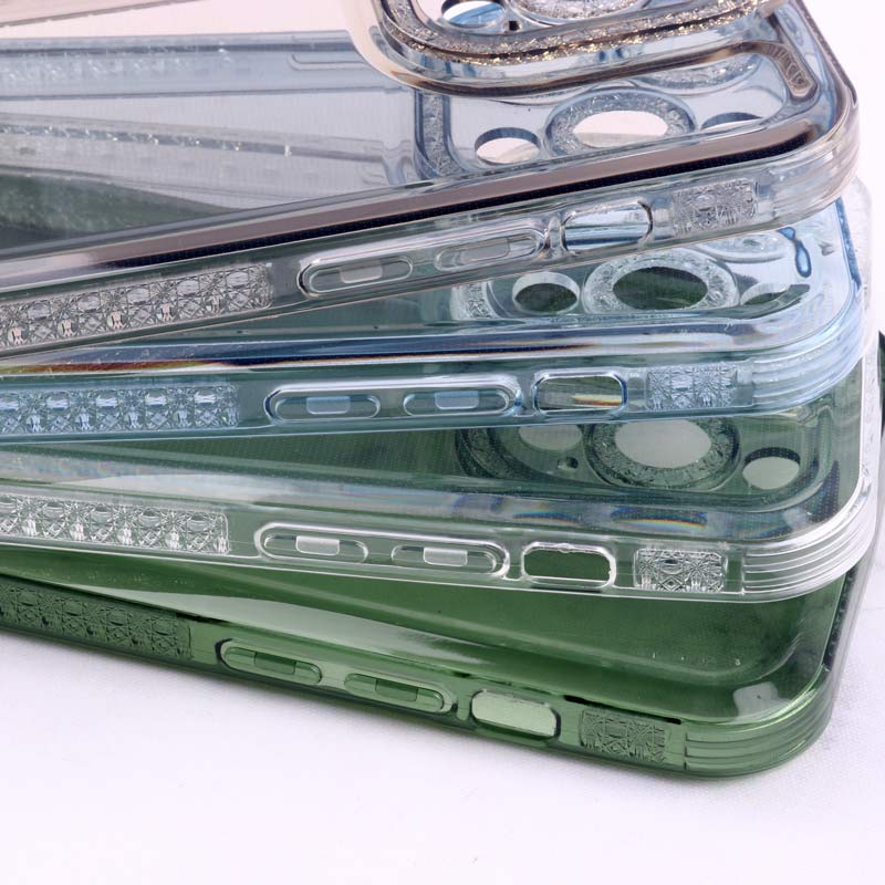قاب ژله ای نگینی محافظ لنزدار iPhone 14 Pro