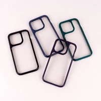 قاب ضد ضربه پشت شفاف Air Skin دور رنگی iPhone 14 Pro