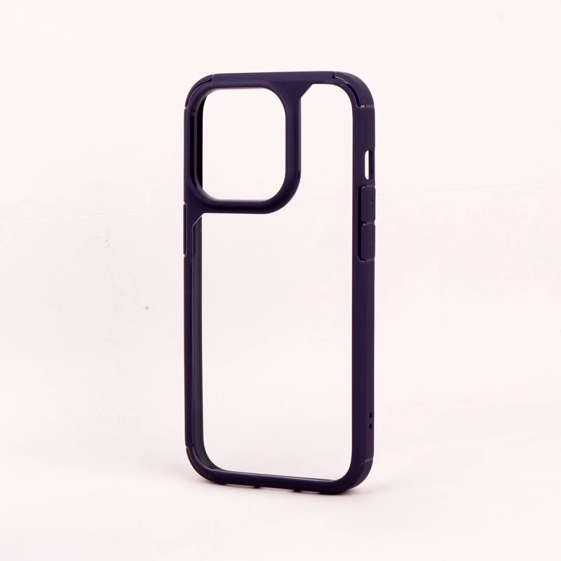 قاب ضد ضربه پشت شفاف Air Skin دور رنگی iPhone 14 Pro