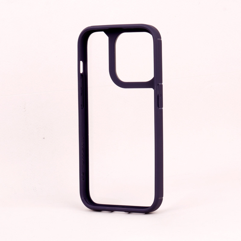 قاب ضد ضربه پشت شفاف Air Skin دور رنگی iPhone 14 Pro