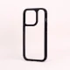 قاب ضد ضربه پشت شفاف Air Skin دور رنگی iPhone 14 Pro