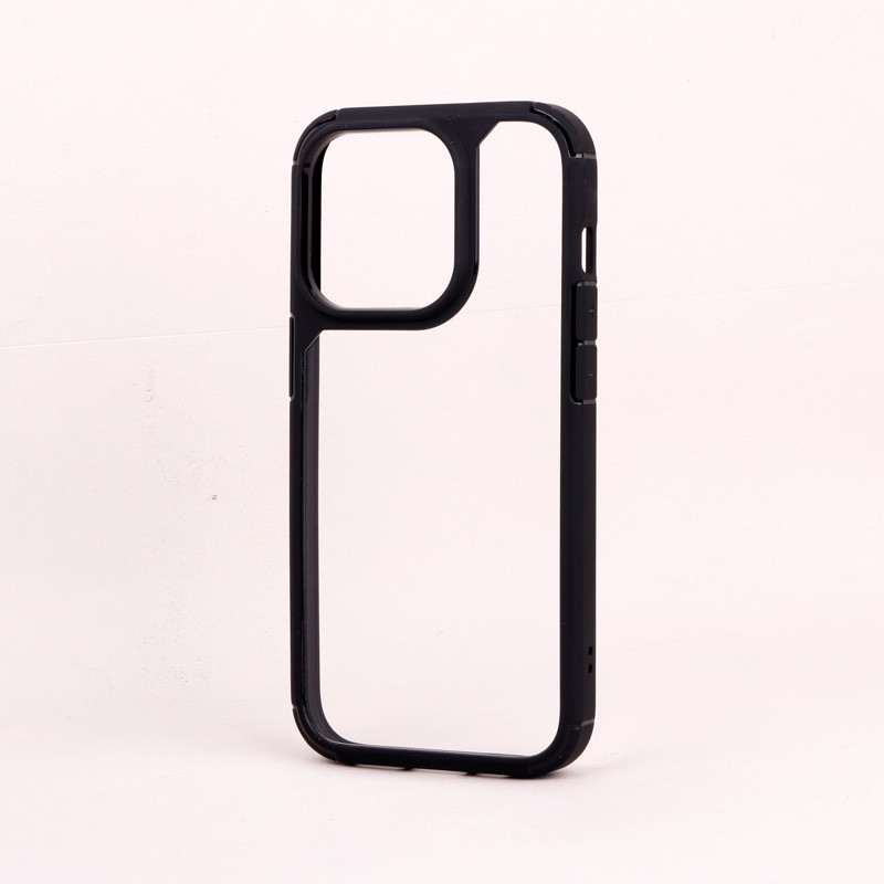 قاب ضد ضربه پشت شفاف Air Skin دور رنگی iPhone 14 Pro