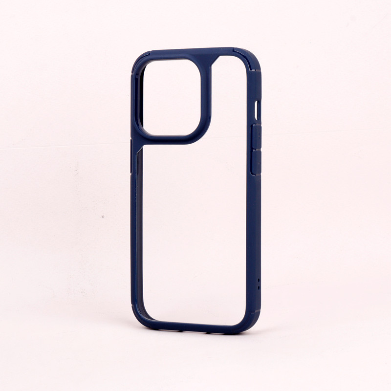 قاب ضد ضربه پشت شفاف Air Skin دور رنگی iPhone 14 Pro