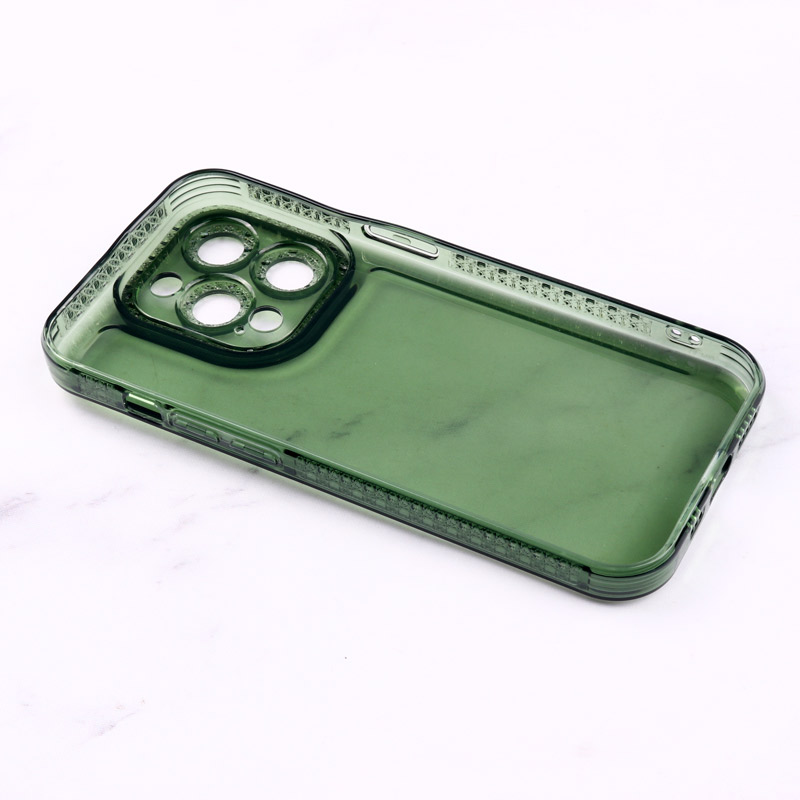 قاب ژله ای نگینی محافظ لنزدار iPhone 14 Pro