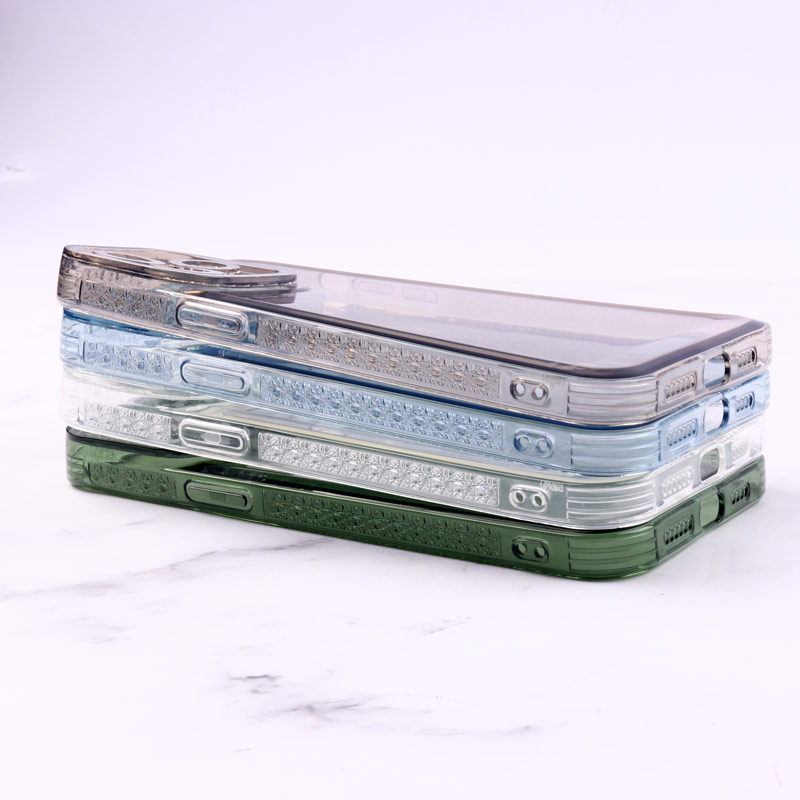 قاب ژله ای نگینی محافظ لنزدار iPhone 14 Pro Max