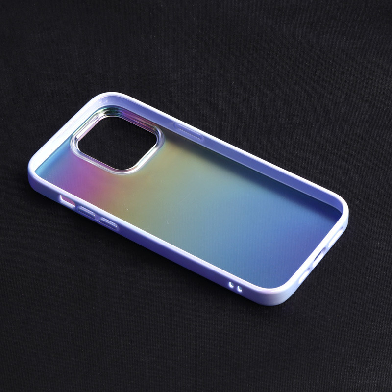 قاب ضد ضربه شفاف Keephone دور هولوگرامی iPhone 14 Pro Max