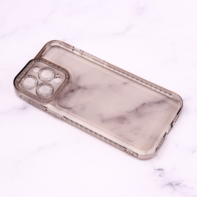 قاب ژله ای نگینی محافظ لنزدار iPhone 14 Pro Max