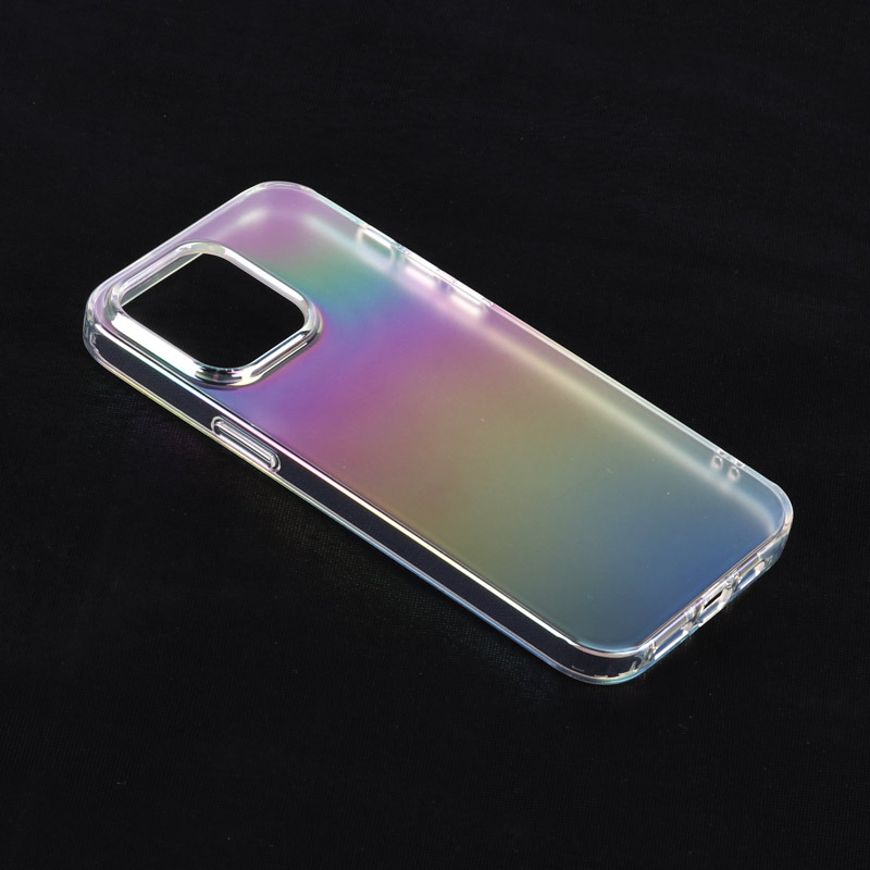 قاب ضد ضربه شفاف Keephone دور هولوگرامی iPhone 14 Pro Max
