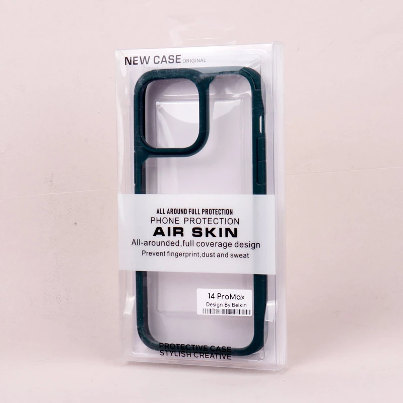 قاب ضد ضربه پشت شفاف Air Skin دور رنگی iPhone 14 Pro Max