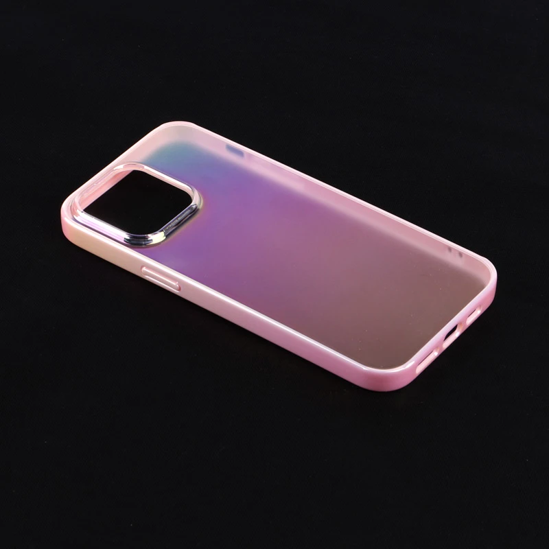 قاب ضد ضربه شفاف Keephone دور هولوگرامی iPhone 14 Pro Max