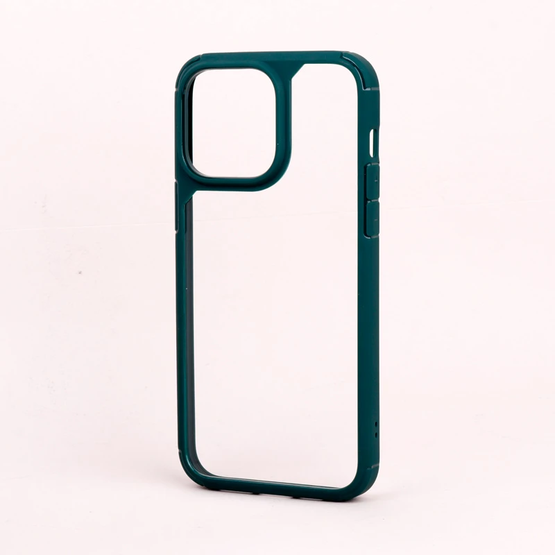 قاب ضد ضربه پشت شفاف Air Skin دور رنگی iPhone 14 Pro Max
