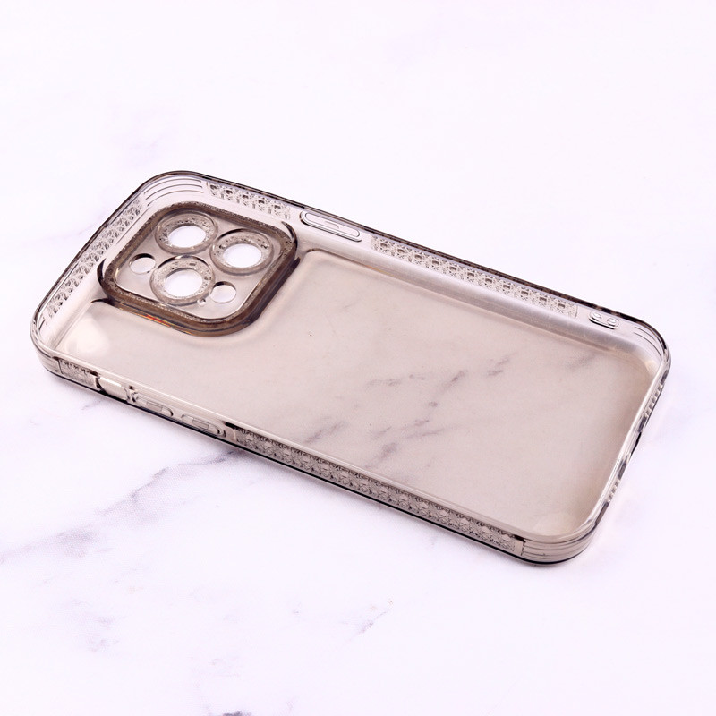 قاب ژله ای نگینی محافظ لنزدار iPhone 14 Pro Max