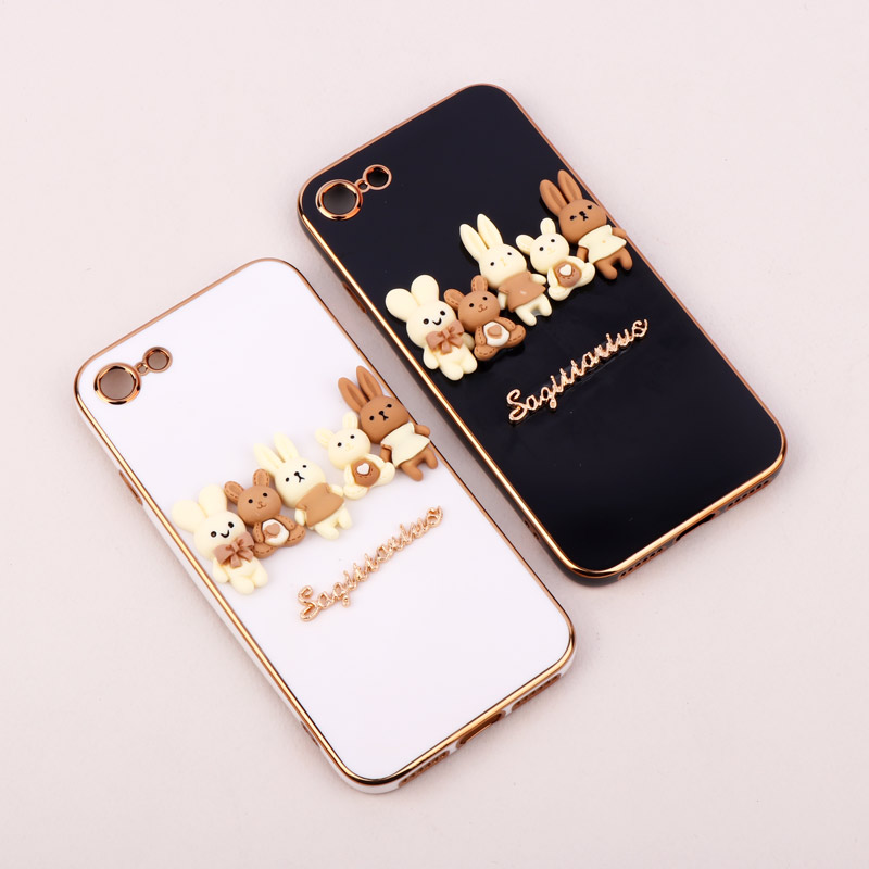 قاب عروسکی My Case Tedi محافظ لنزدار iPhone 7 / 8 / SE 2020