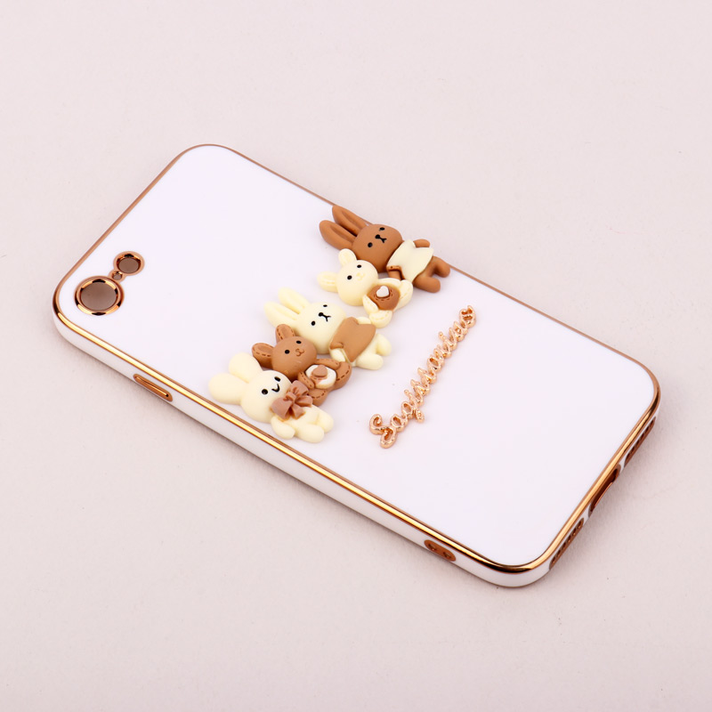 قاب عروسکی My Case Tedi محافظ لنزدار iPhone 7 / 8 / SE 2020