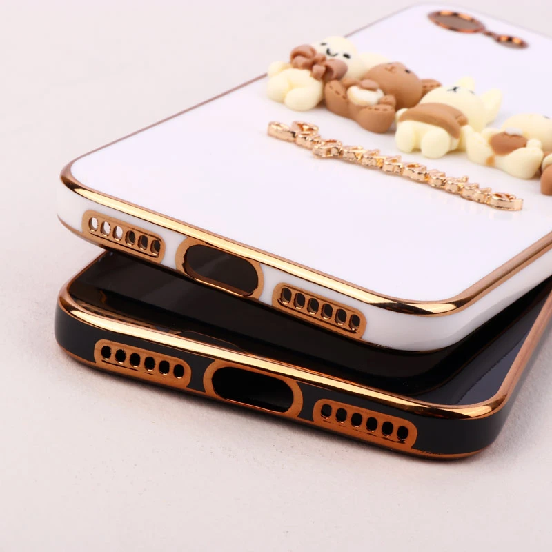 قاب عروسکی My Case Tedi محافظ لنزدار iPhone 7 / 8 / SE 2020